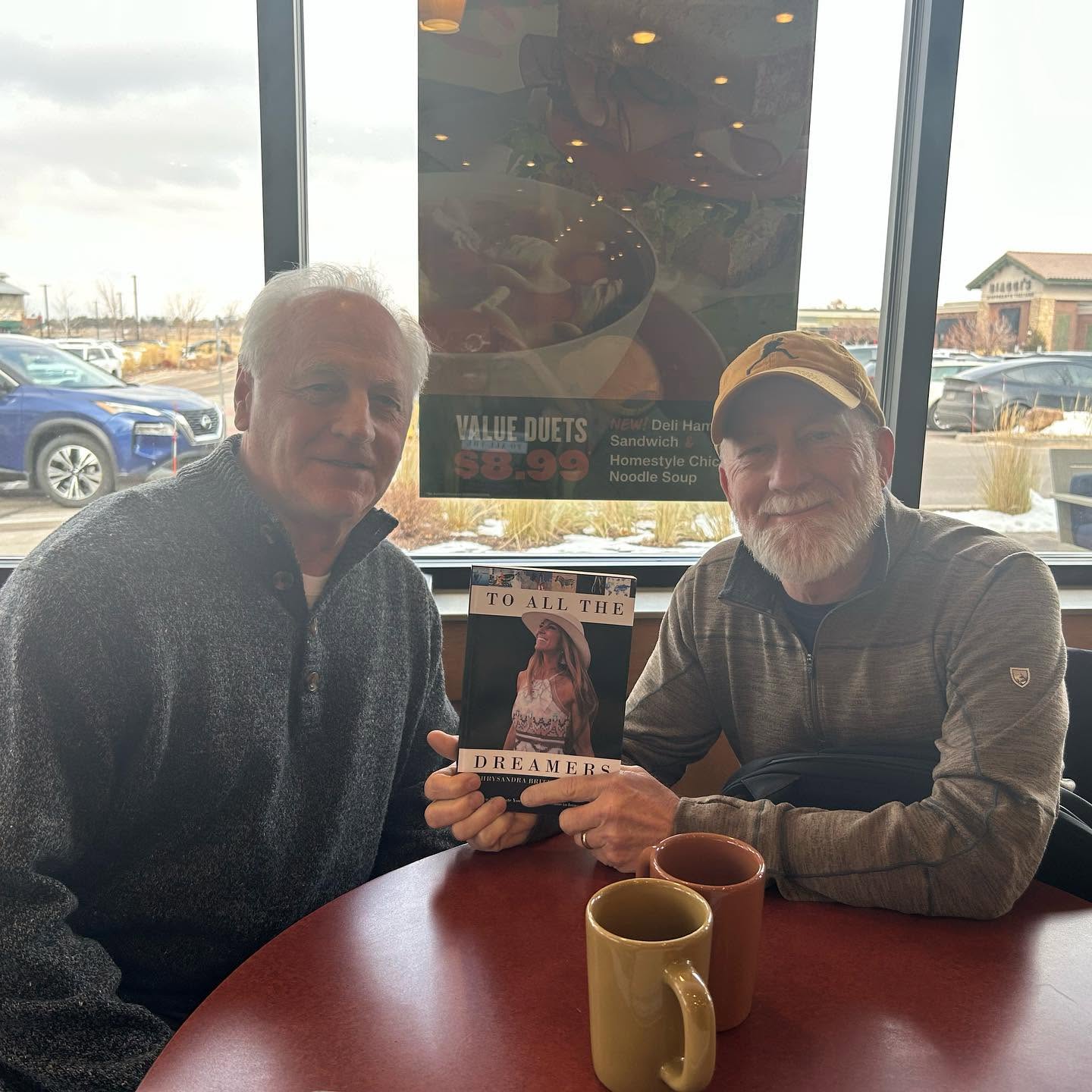 Two professors with To All the Dreamers and The Calling curriculum
